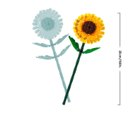 LEGO BOTANICALS 40524 Słoneczniki - 1473435 - zdjęcie 3